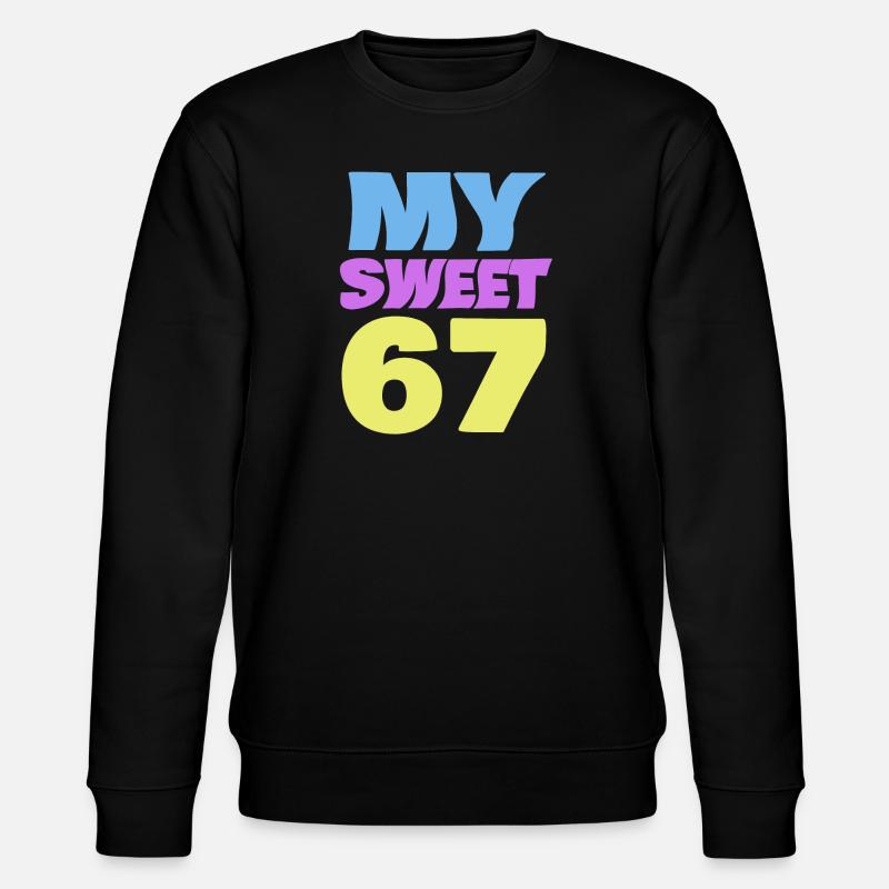 67 - Stanley/Stella Unisex Bio-Sweatshirt CHANGER  - Schwarz