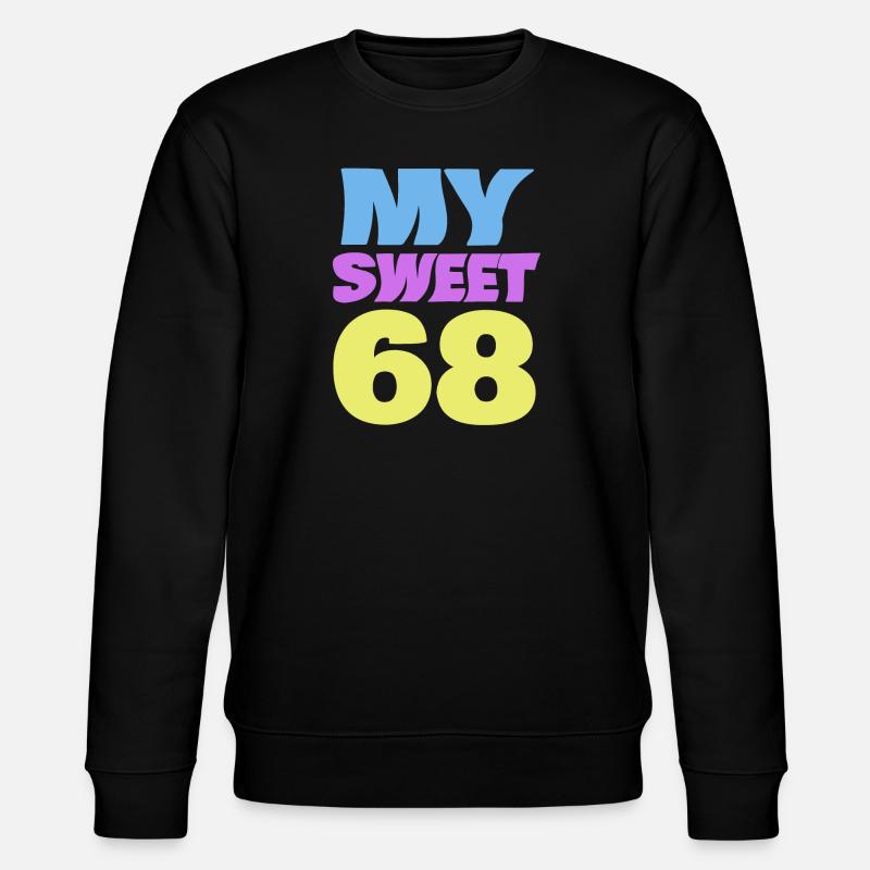 Alter 68 - Stanley/Stella Unisex Bio-Sweatshirt CHANGER  - Schwarz