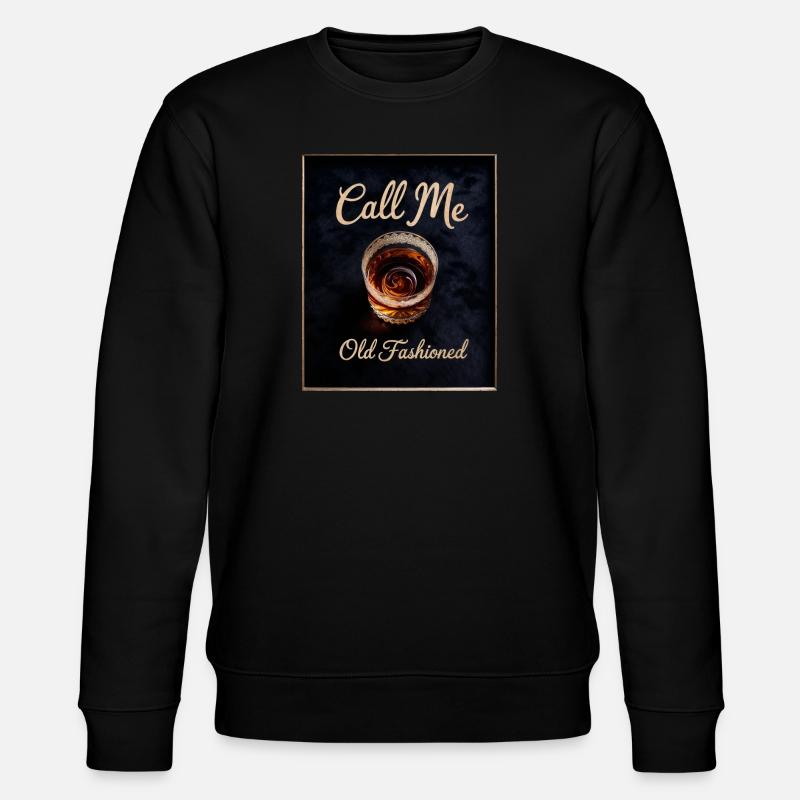 Appelez-moi Whisky à l’ancienne drôle - Sweat bio CHANGER Stanley/Stella Unisexe - noir