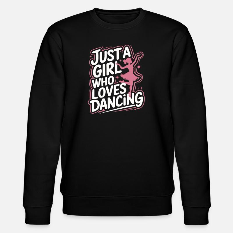 Dancing Dancers Dancing - Stanley/Stella CHANGER Unisex Organic Sweatshirt - black