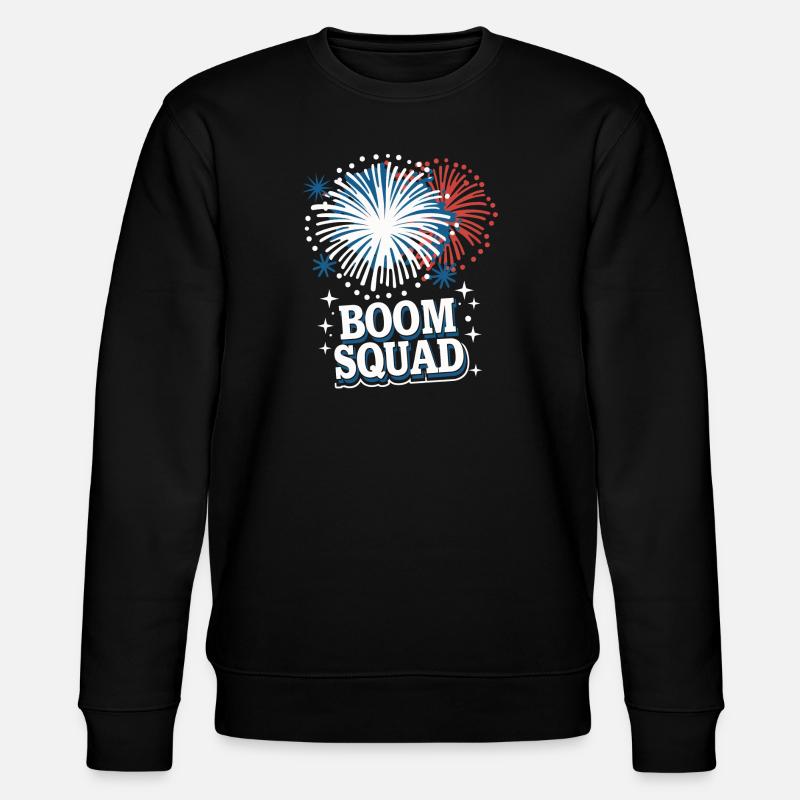 Pyrotechnics Fireworks Pyrotechnics - Stanley/Stella CHANGER Unisex Organic Sweatshirt - black