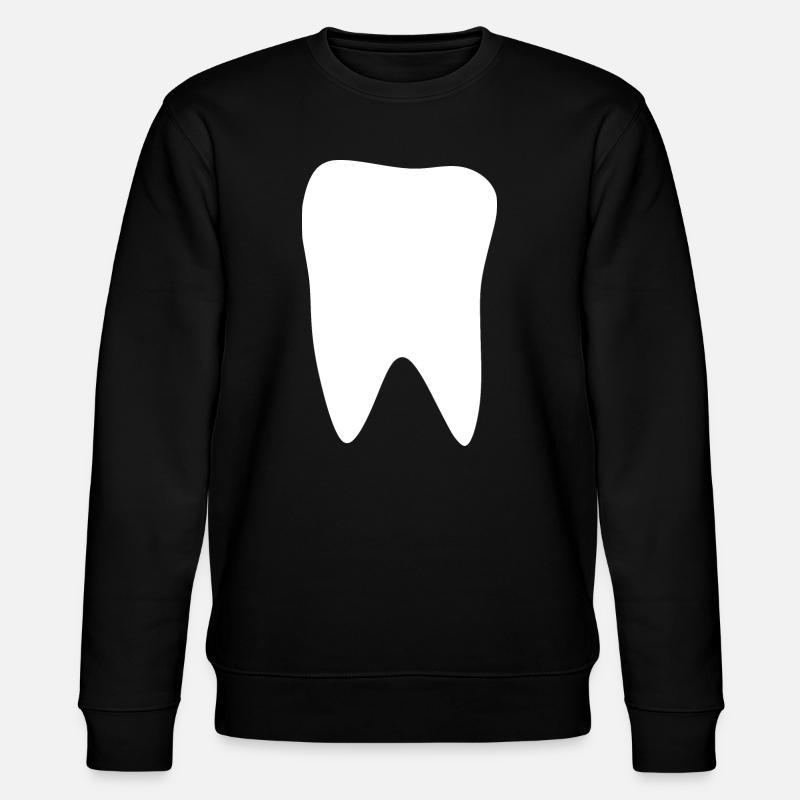 Dent Dents, Dents, Dentiste - Sweat bio CHANGER Stanley/Stella Unisexe - noir