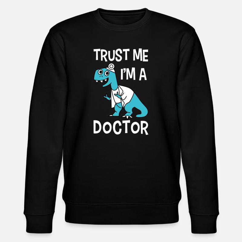Arzt Doktor - Stanley/Stella Unisex Bio-Sweatshirt CHANGER  - Schwarz