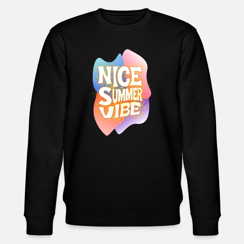 Belle ambiance estivale - Sweat bio CHANGER Stanley/Stella Unisexe - noir