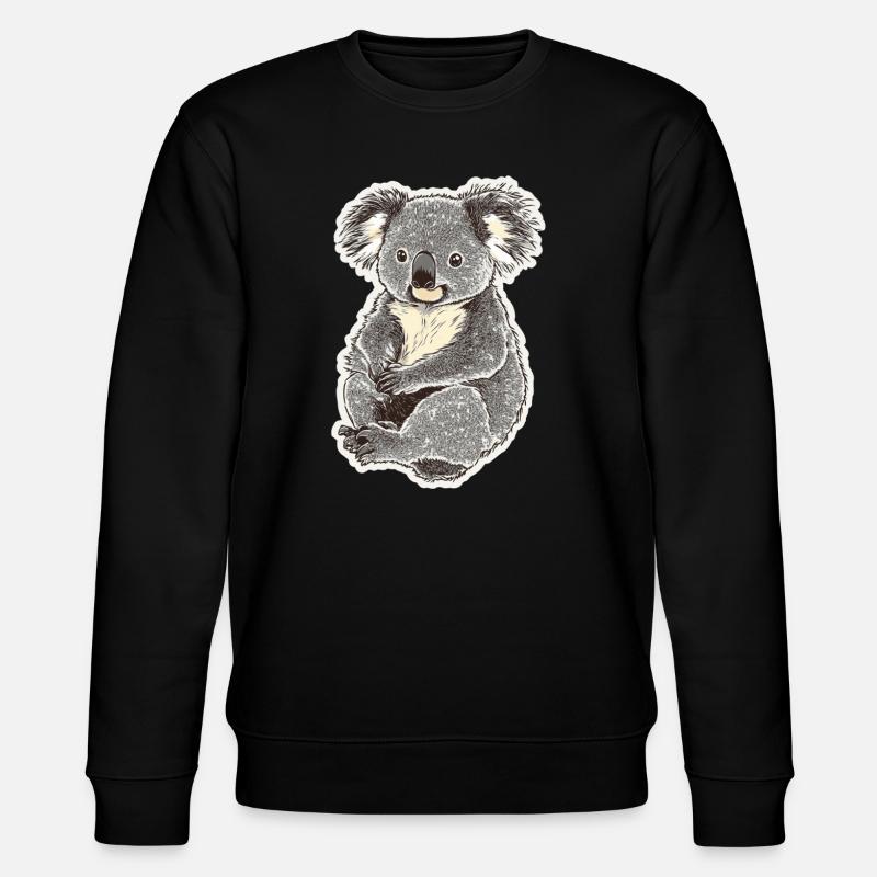 Koala - Sweat bio CHANGER Stanley/Stella Unisexe - noir