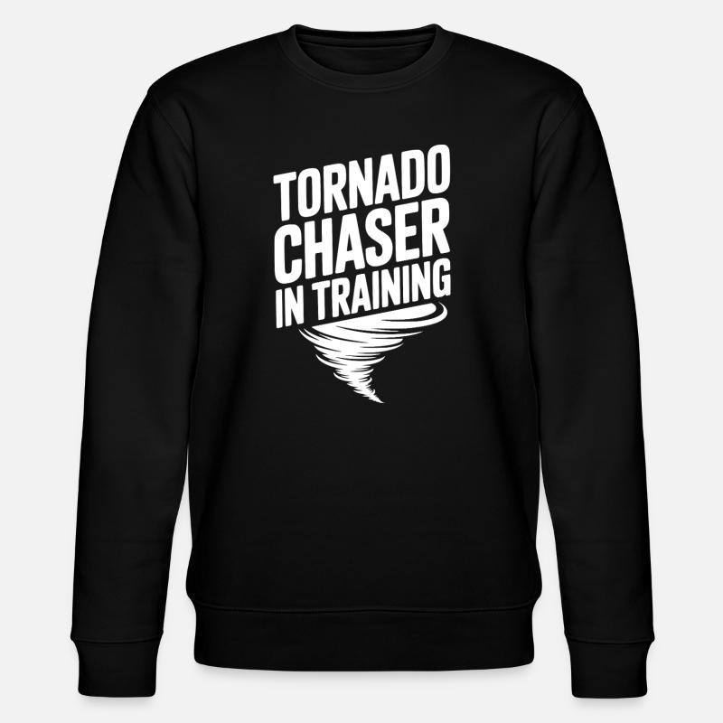 Tornado Chaser in Training - Stanley/Stella CHANGER Unisex Organic Sweatshirt - black