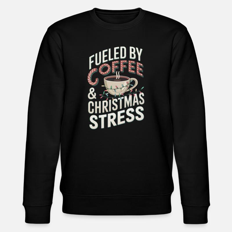 Café de Noël Humour - Sweat bio CHANGER Stanley/Stella Unisexe - noir