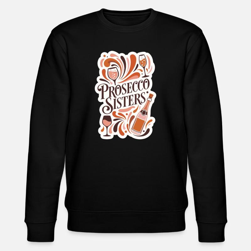 Fête des Sœurs Prosecco - Sweat bio CHANGER Stanley/Stella Unisexe - noir