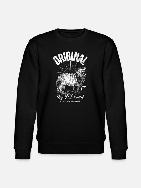 Original Dog My Best Friend - Stanley/Stella CHANGER Unisex Organic Sweatshirt - black