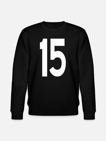 15 Quinze - Sweat bio CHANGER Stanley/Stella Unisexe - noir