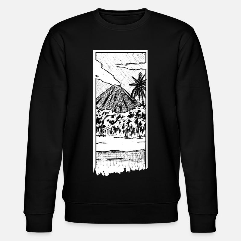 Vulkan - Stanley/Stella Unisex Bio-Sweatshirt CHANGER  - Schwarz