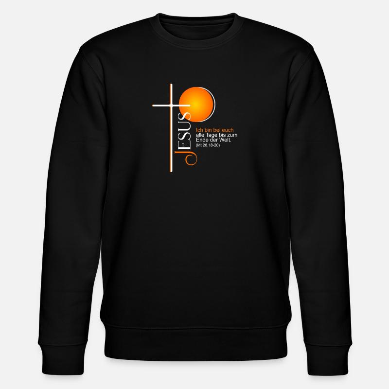 Je suis avec vous - Sweat bio CHANGER Stanley/Stella Unisexe - noir