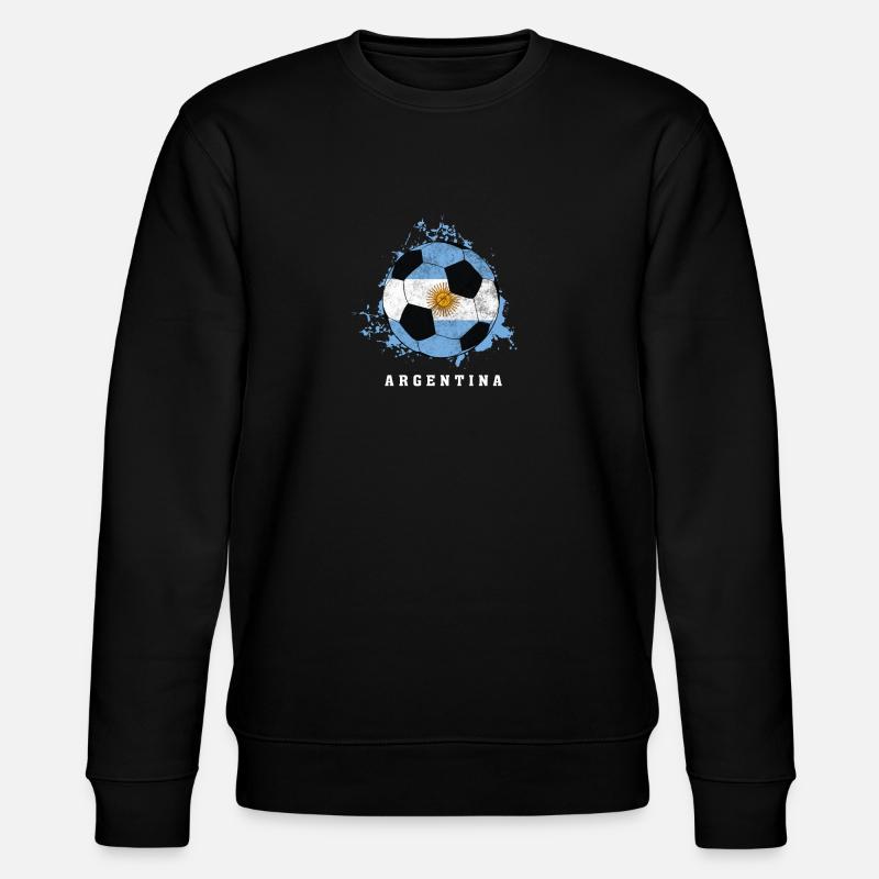  de l'Argentine - Sweat bio CHANGER Stanley/Stella Unisexe - noir