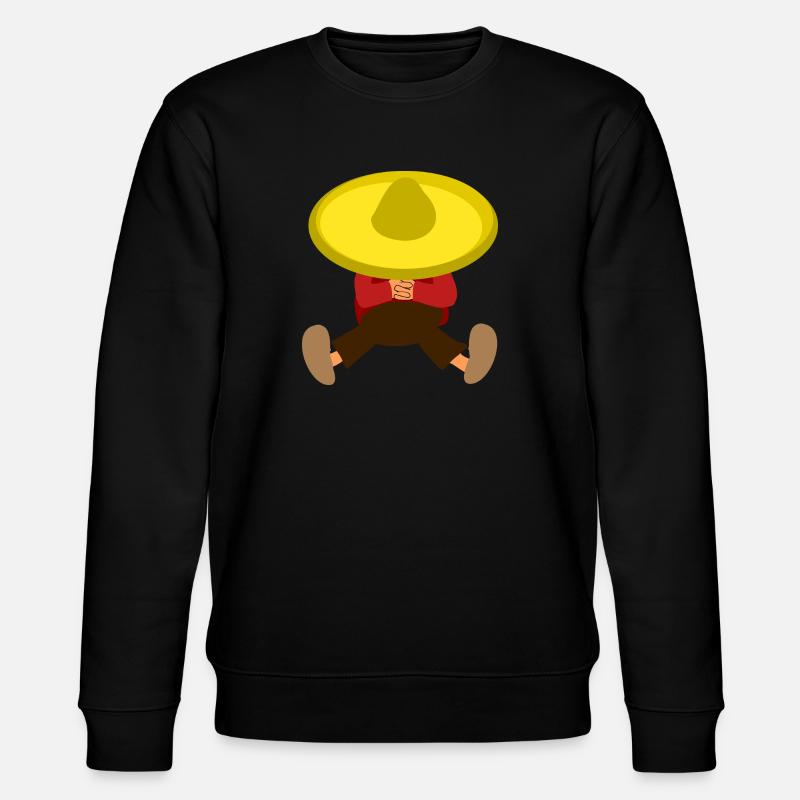 Mexican makes siesta - Stanley/Stella CHANGER Unisex Organic Sweatshirt - black
