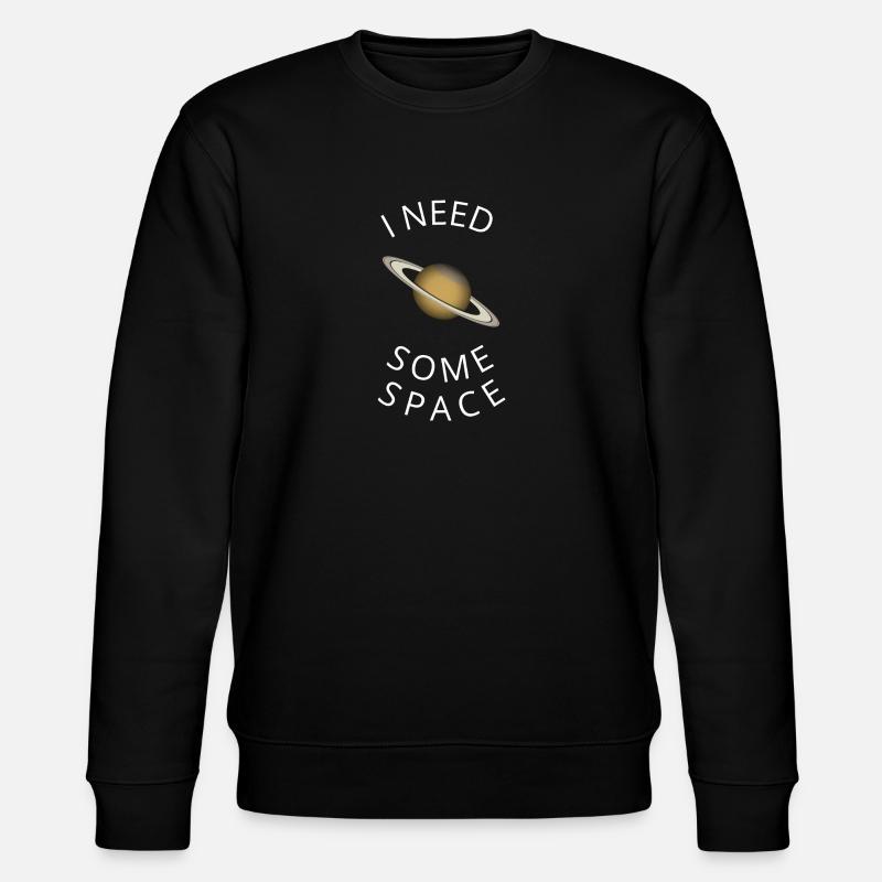 Saturn - Stanley/Stella Unisex Bio-Sweatshirt CHANGER  - Schwarz