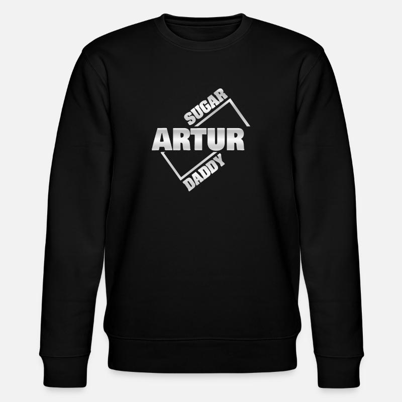 Artur as Sugar Daddy - Stanley/Stella CHANGER Unisex Organic Sweatshirt - black