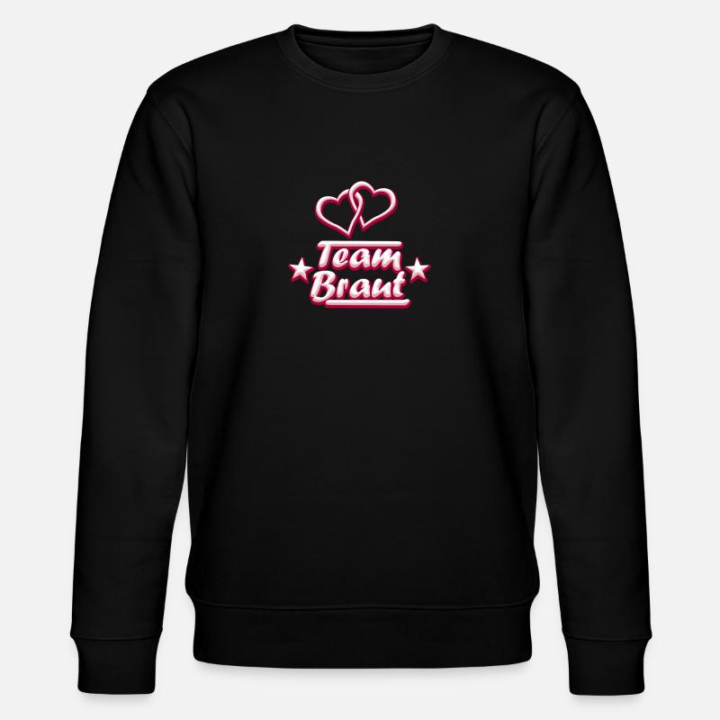 Team bride - Stanley/Stella CHANGER Unisex Organic Sweatshirt - black