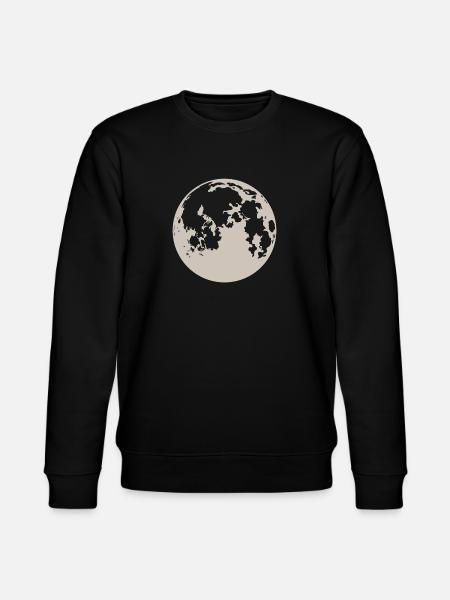 moon - Stanley/Stella CHANGER Unisex Organic Sweatshirt - black