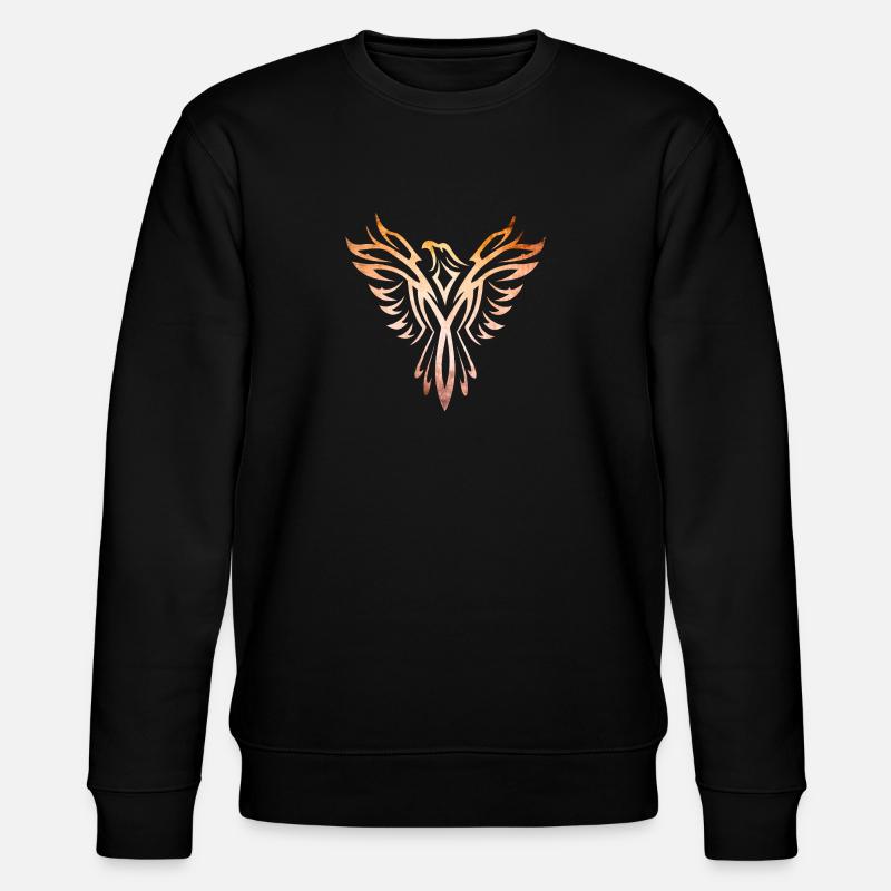 Eagle Phoenix - Stanley/Stella CHANGER Unisex Organic Sweatshirt - black