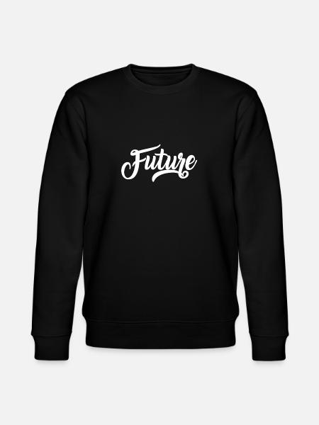 Future Geschenkidee cooles Design Geschenkidee - Stanley/Stella Unisex Bio-Sweatshirt CHANGER - Schwarz