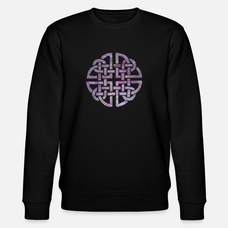 noeud celtique 8 e 62 - Sweat bio CHANGER Stanley/Stella Unisexe - noir