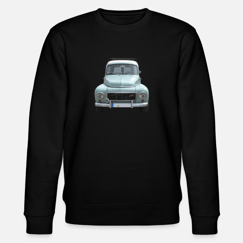 Buckelvolvo Oldtimer - Stanley/Stella Unisex Bio-Sweatshirt CHANGER  - Schwarz
