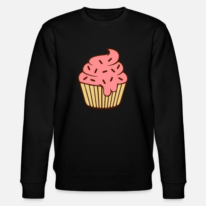 Cupcake - Stanley/Stella Unisex Bio-Sweatshirt CHANGER  - Schwarz