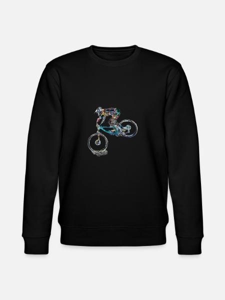 vtt mtb downhill - Sweat bio CHANGER Stanley/Stella Unisexe - noir