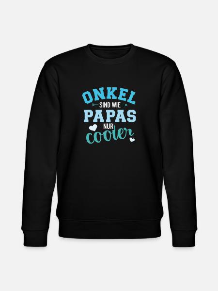 Onkel - Stanley/Stella Unisex Bio-Sweatshirt CHANGER - Schwarz