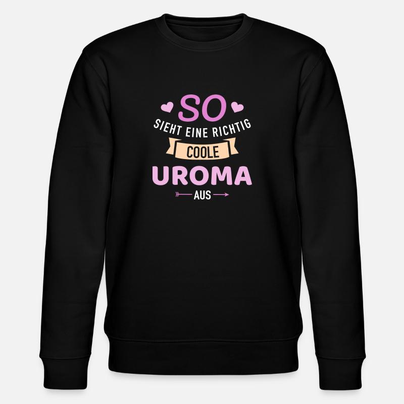 Uroma - Stanley/Stella Unisex Bio-Sweatshirt CHANGER - Schwarz