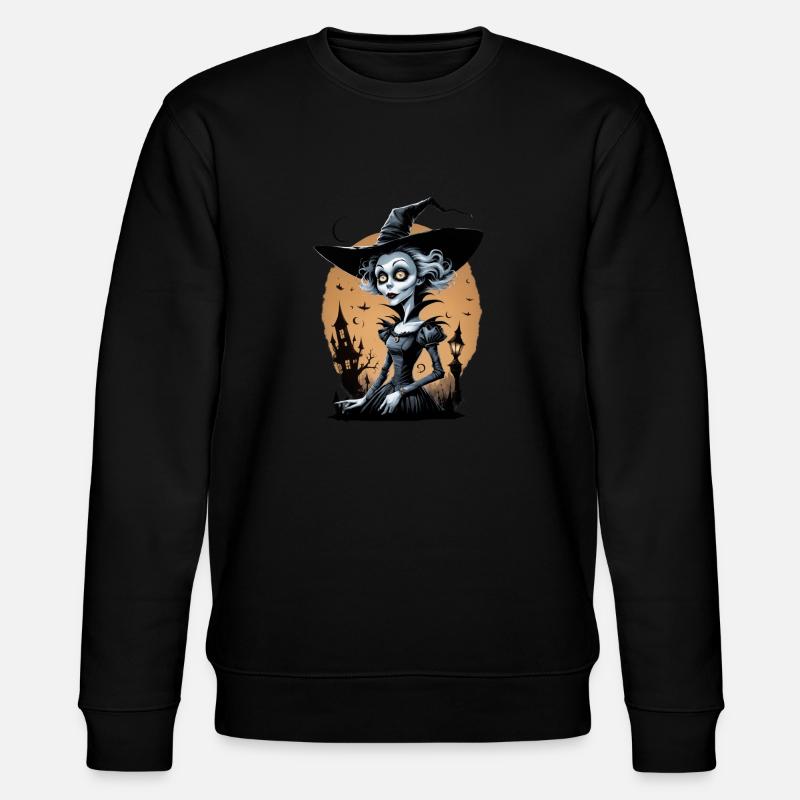 sorcière classique 5 - Sweat bio CHANGER Stanley/Stella Unisexe - noir