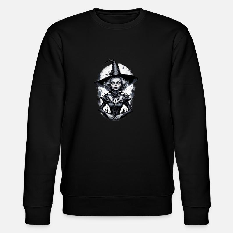 sorcière classique 11 - Sweat bio CHANGER Stanley/Stella Unisexe - noir