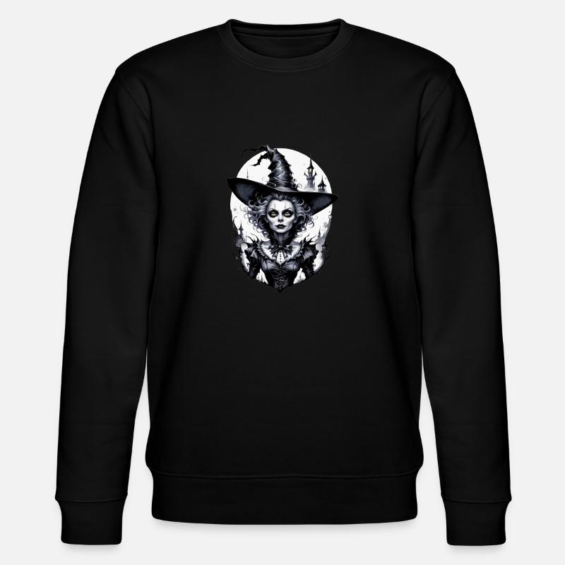 sorcière classique 13 - Sweat bio CHANGER Stanley/Stella Unisexe - noir