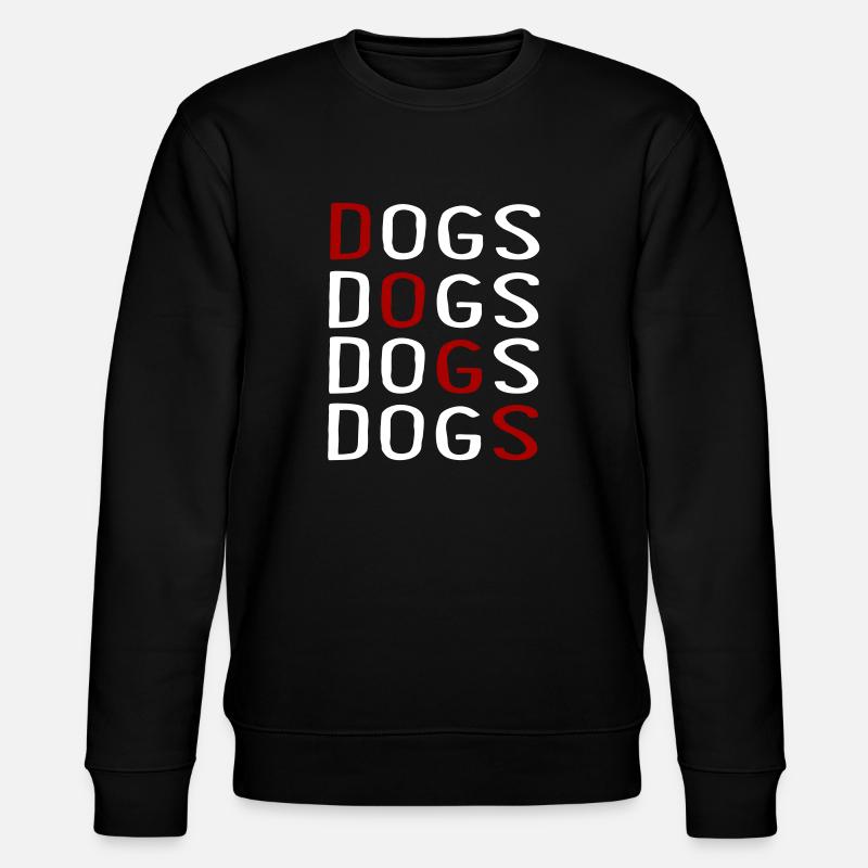 Hund - Stanley/Stella Unisex Bio-Sweatshirt CHANGER - Schwarz