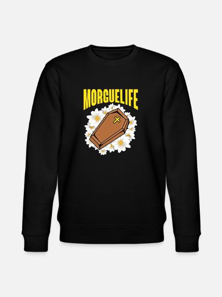Morguelife Embalmer Mortician - Stanley/Stella CHANGER Unisex Organic Sweatshirt - black