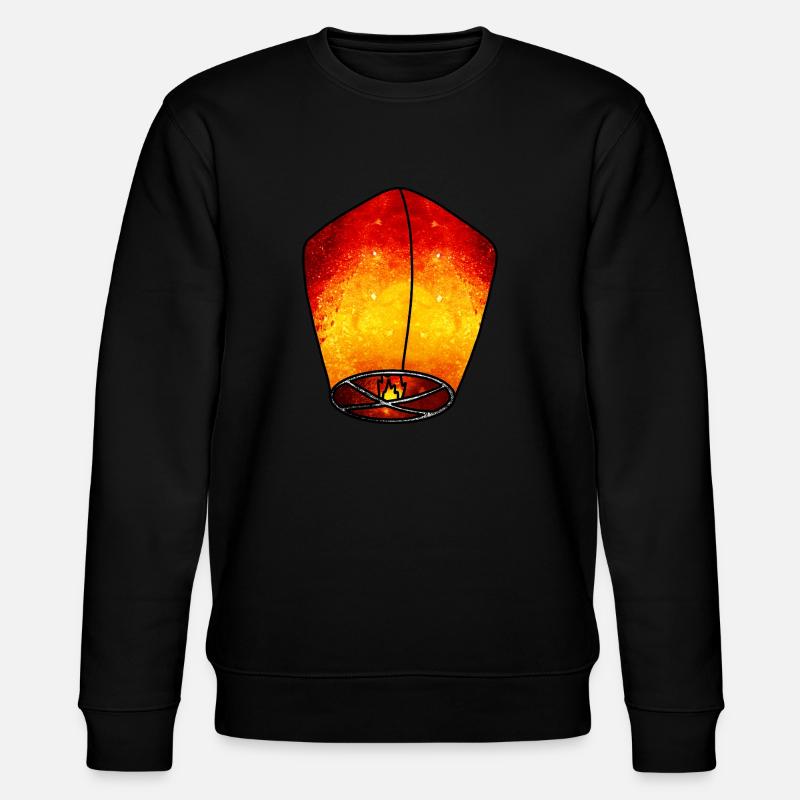 Lanterne Céleste Cosmique - Sweat bio CHANGER Stanley/Stella Unisexe - noir