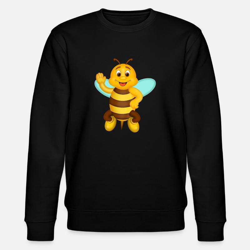 Der HAPBEE - Stanley/Stella Unisex Bio-Sweatshirt CHANGER  - Schwarz