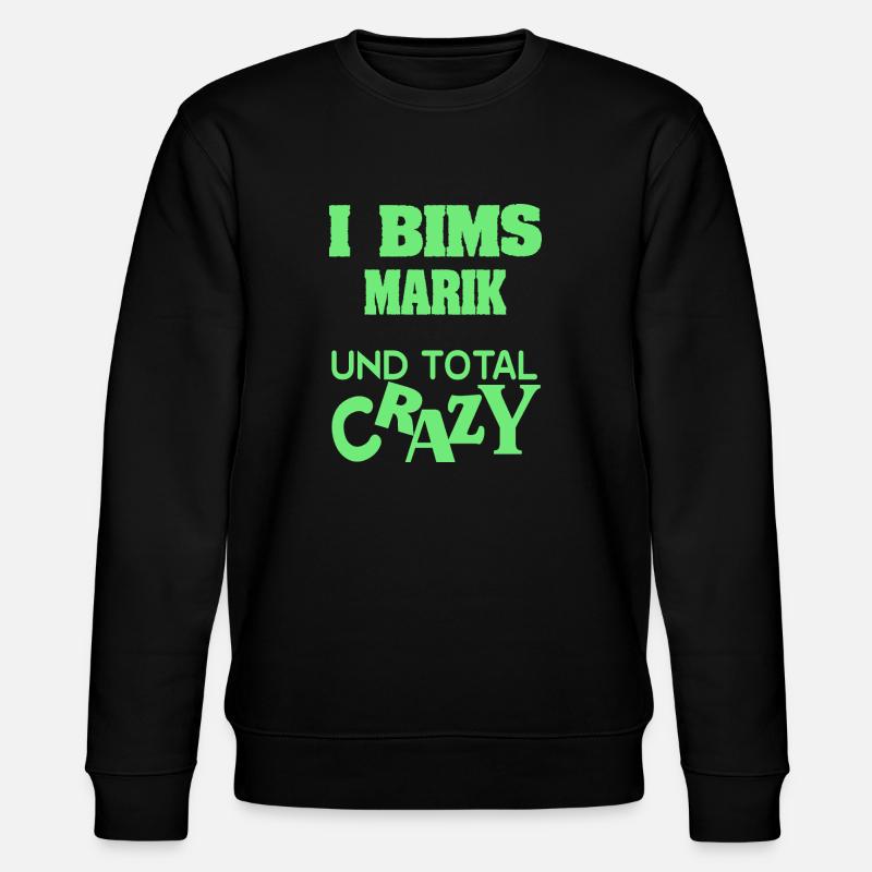 Marik - Stanley/Stella Unisex Bio-Sweatshirt CHANGER  - Schwarz