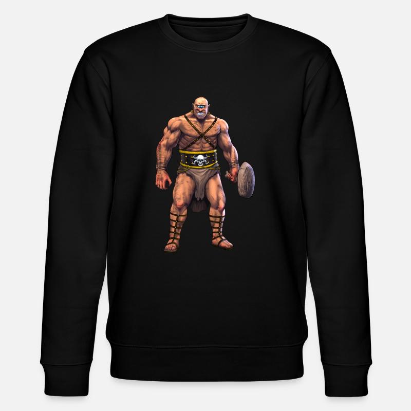 Greek Mythology Deity Cyclops - Stanley/Stella CHANGER Unisex Organic Sweatshirt - black