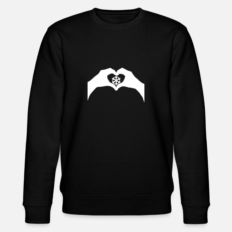 L'amour de la neige - Sweat bio CHANGER Stanley/Stella Unisexe - noir