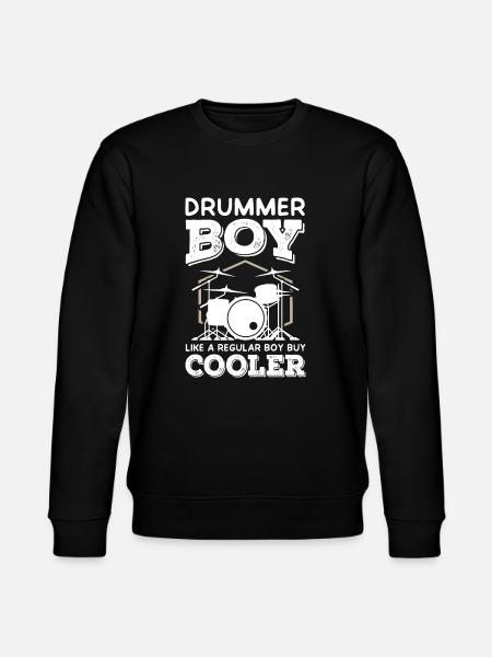 Drummer Boy - Stanley/Stella CHANGER Unisex Organic Sweatshirt - black