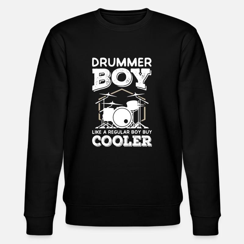 Garçon batteur - Sweat bio CHANGER Stanley/Stella Unisexe - noir