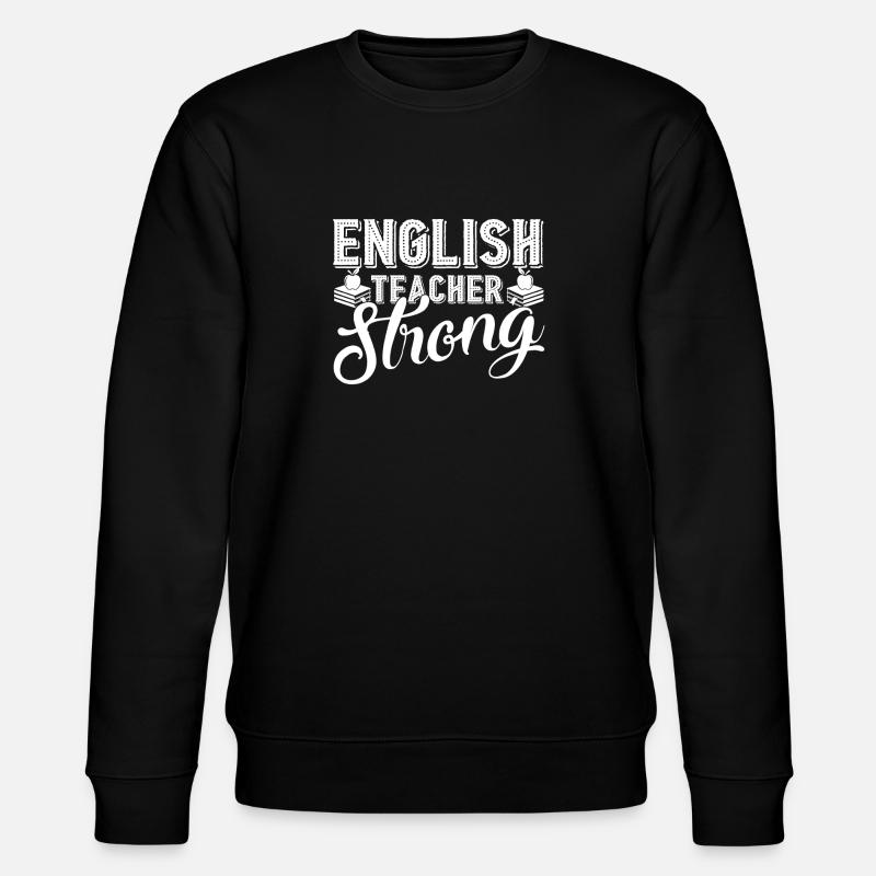 Englischlehrer Englischlehrer Stark - Stanley/Stella Unisex Bio-Sweatshirt CHANGER  - Schwarz