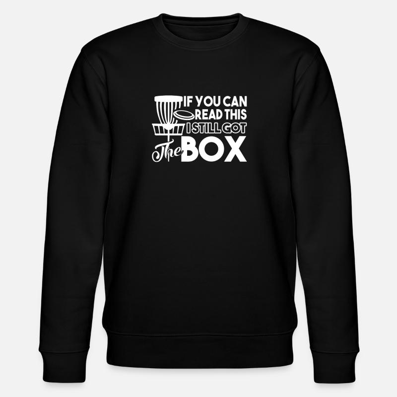 Disc Golf Lustiger Disc Golf - Stanley/Stella Unisex Bio-Sweatshirt CHANGER  - Schwarz