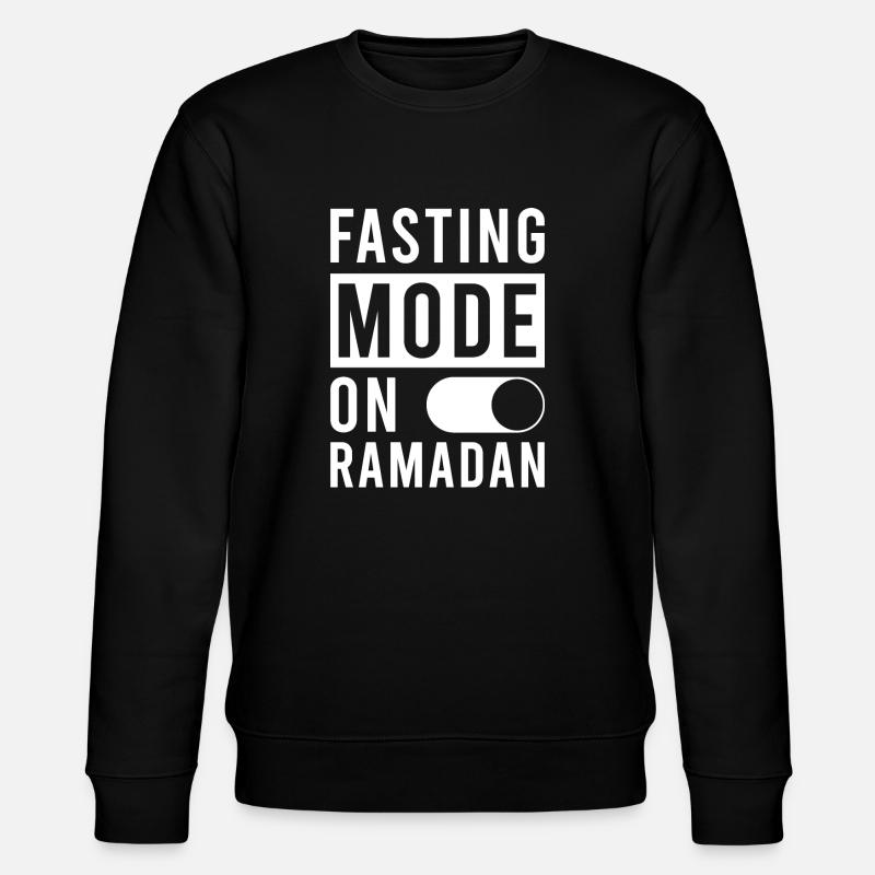 Fasting mode on Ramadan - Stanley/Stella CHANGER Unisex Organic Sweatshirt - black