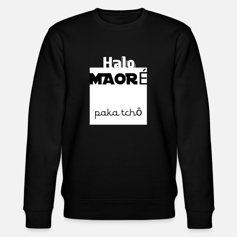 Maoré2 - Stanley/Stella Unisex Bio-Sweatshirt CHANGER  - Schwarz