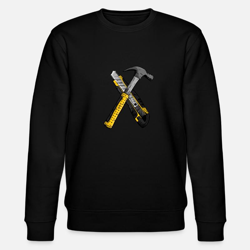 Marteau et couteau - Sweat bio CHANGER Stanley/Stella Unisexe - noir
