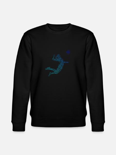 Women's volleyball - Stanley/Stella CHANGER Unisex Organic Sweatshirt - black