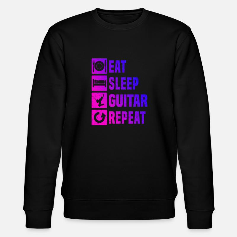 guitare guitare classique guitariste - Sweat bio CHANGER Stanley/Stella Unisexe - noir