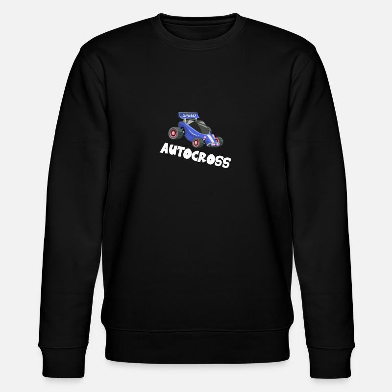 Autocross Stockcar - Stanley/Stella Unisex Bio-Sweatshirt CHANGER  - Schwarz